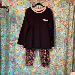 CUDDL DUDS Regular Fleecewear Stretch Jogger Pajamas Set A381825